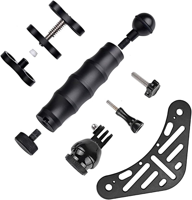 ORCATORCH H02 Underwater Camera Tray Kit for gopro, Universal Waterproof Camera housing Handheld Grip Video Stabilizer Holder, for Underwater Photography - Image 5